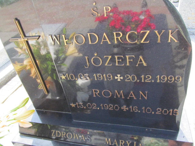 Józefa Włodarczyk 1919 Chocz - Grobonet - Wyszukiwarka osób pochowanych