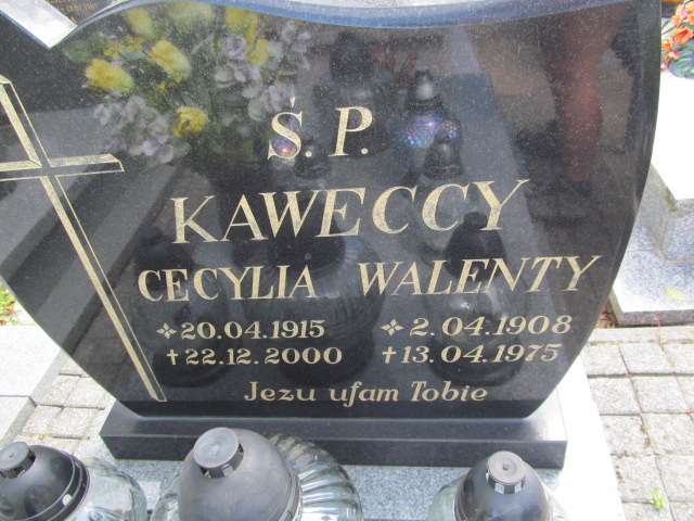 Cecylia Kawecka  1915 Chocz - Grobonet - Wyszukiwarka osób pochowanych