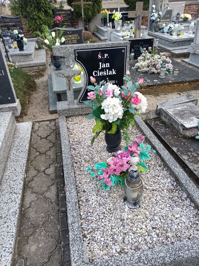 Jan Cieślak 1866 Chocz - Grobonet - Wyszukiwarka osób pochowanych