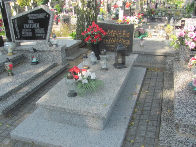 Grób Józefa  Piotrowicz