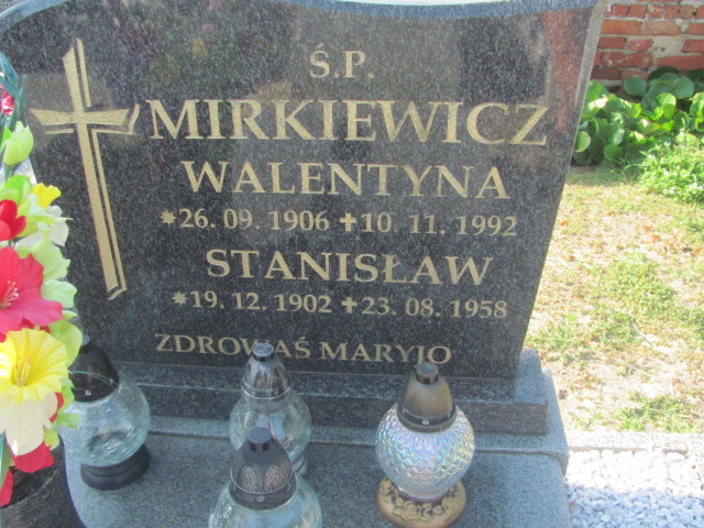 Stanisław Mirkiewicz 1902 Chocz - Grobonet - Wyszukiwarka osób pochowanych