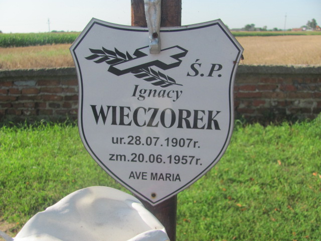 Ignacy Wieczorek 1907 Chocz - Grobonet - Wyszukiwarka osób pochowanych