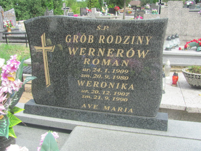 Weronika Werner 1907 Chocz - Grobonet - Wyszukiwarka osób pochowanych