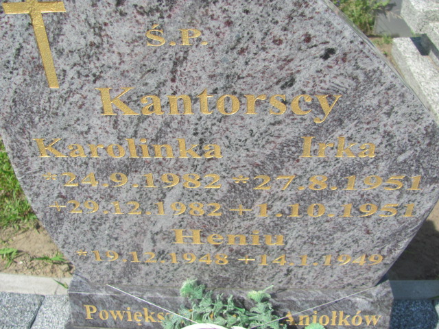 Henryk Kantorski 1948 Chocz - Grobonet - Wyszukiwarka osób pochowanych