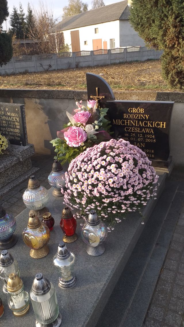 Czesława Michniacka 1924 Chocz - Grobonet - Wyszukiwarka osób pochowanych