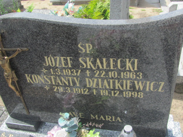 Kosnatnty Dziatkiewicz 1912 Chocz - Grobonet - Wyszukiwarka osób pochowanych